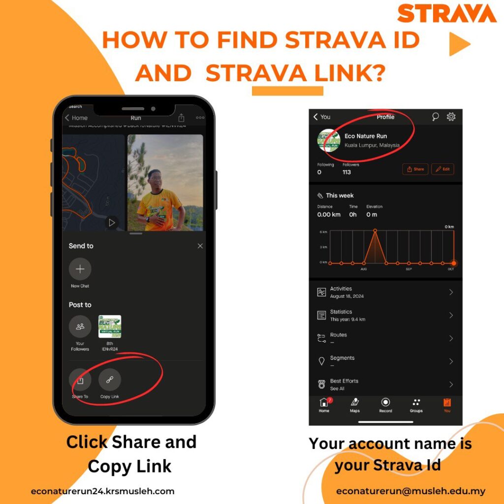 How to find Strava ID